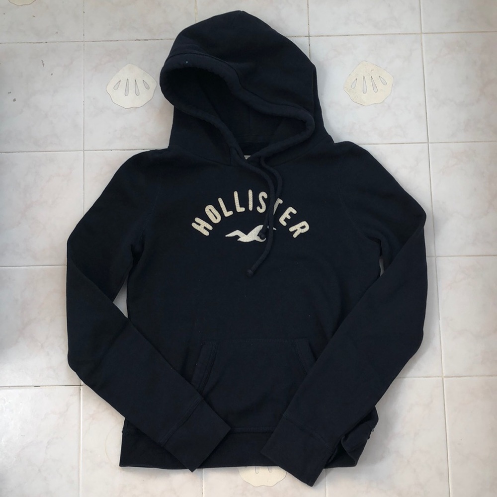 Hollister Navy Medium Hoodie